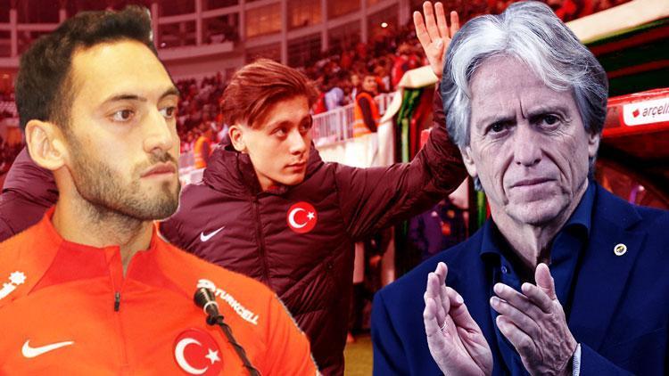 Hakan Çalhanoğlundan Arda Güler açıklaması Jesusu eleştirmek haddime değil