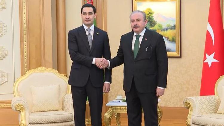 TBMM Başkanı Şentop, Türkmenistan’da temaslarına devam ediyor