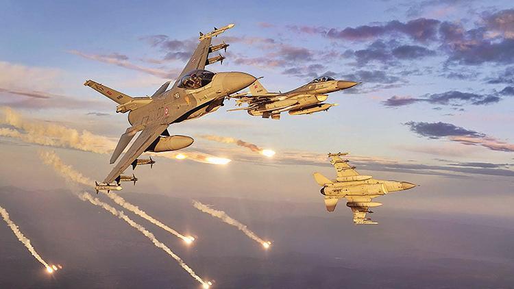 O bombaları attıranlara ‘Pençe-Kılıç’ İHA’lar işaretledi F-16’lar vurdu