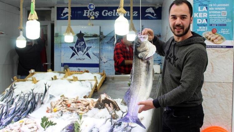 7 kilo geldi Fiyatıyla şaşırtan balık