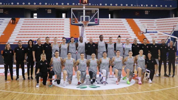 A Milli Kadın Basketbol Takımı, Arnavutluk ve Slovenya maçı hazırlıklarına başladı