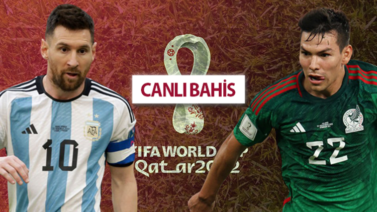 Arjantin kazanmak zorunda, Meksikada ilk 11de 2 isim değişiyor Dünya Kupası haberleri, iddaa oranları...