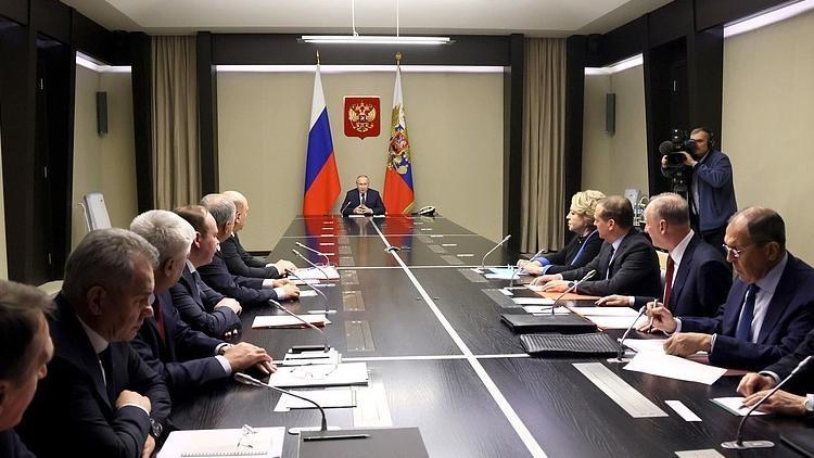 Putin, Güvenlik Konseyi toplantısında CIA ve SVRnin Ankaradaki görüşmesini ele aldı