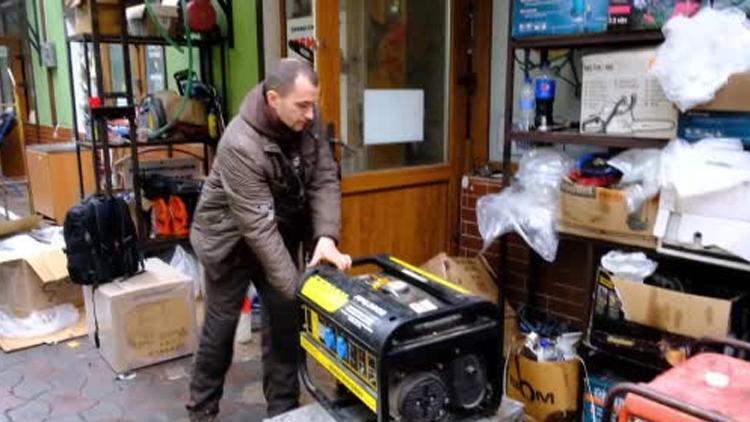 Ukrayna’da elektrik kesintisi jeneratör satışlarını arttırdı