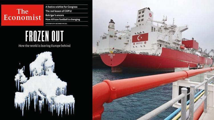 Economist’in kapağı Türkiye’den tepki çekti O haritanız kötü niyetli