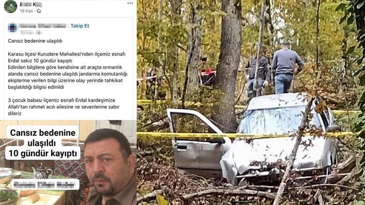 Müge Anlının programı sonrası gözaltına alınmışlardı Erdal Sakızın katili, ölüm haberini sosyal medya hesabında paylaşmış