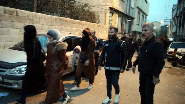 Kilis’te, 9 kaçak göçmen yakalandı
