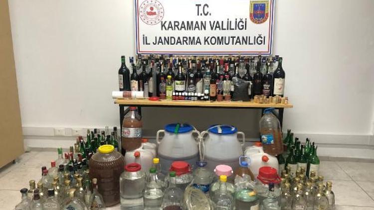 Jandarmadan yılbaşı öncesi kaçak içki operasyonu