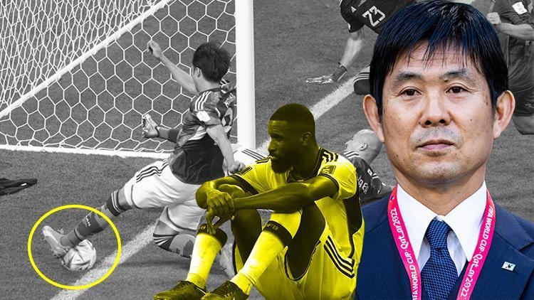 2022 Dünya Kupasında inanılmaz gece Hajime Moriyasu ve Japonya tarih yazdı... Almanlar şokta, İspanyollar şanslı... Top çizgiyi geçti mi