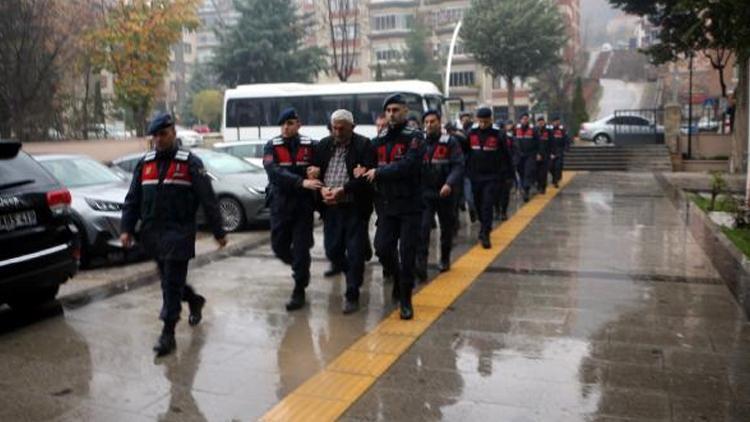 Tokat merkezli silah kaçakçılığı operasyonu: 10 şüpheli adliyede