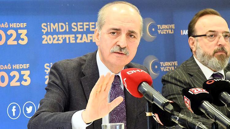 Kurtulmuş: Darbelere açık bir siyasi döneme dönmeye yönelik bir teklifi önümüze koyuyorlar