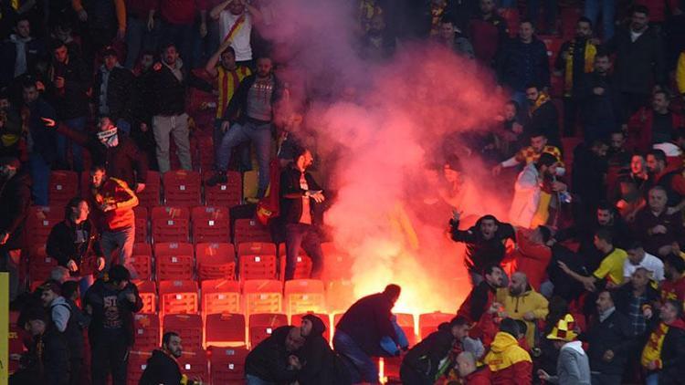 Göztepe taraftarını yaralayan şüphelinin ifadesi: İşaret fişeğini meşale sandım