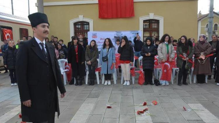 Atatürkün Bilecike gelişinin yıldönümü törenle kutlandı