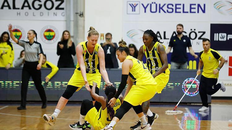 Fenerbahçe Alagöz Holding, FIBA Kadınlar Avrupa Liginde ZVVZ USK Pragı devirdi