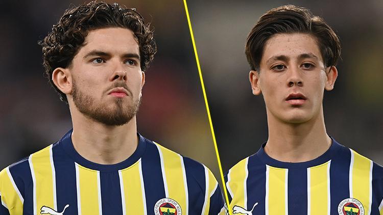 Fenerbahçeye transfer markajı Ferdi Kadıoğlu ve Arda Güleri izlediler...