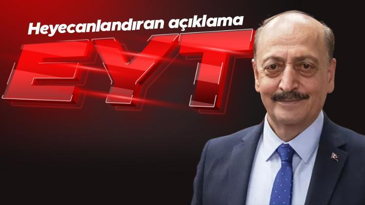 Bakan Bilginden EYTde yaş sınırı yorumu: Genel Kuruldaki bütçe görüşmelerinde açıklayacağım