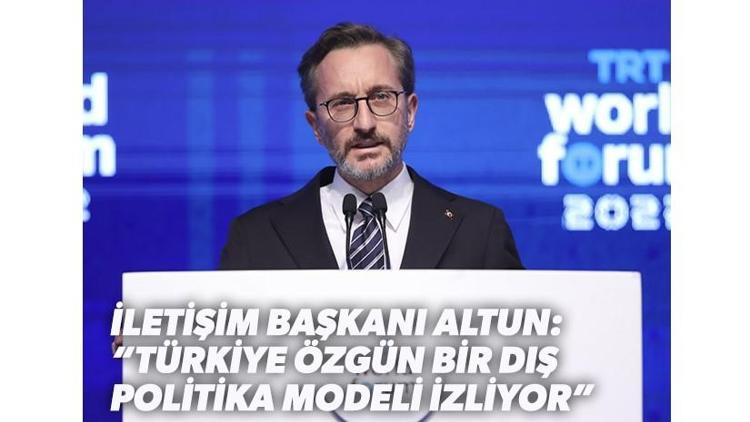 İletişim Başkanı Altun: “Türkiye özgün bir dış politika modeli izliyor”