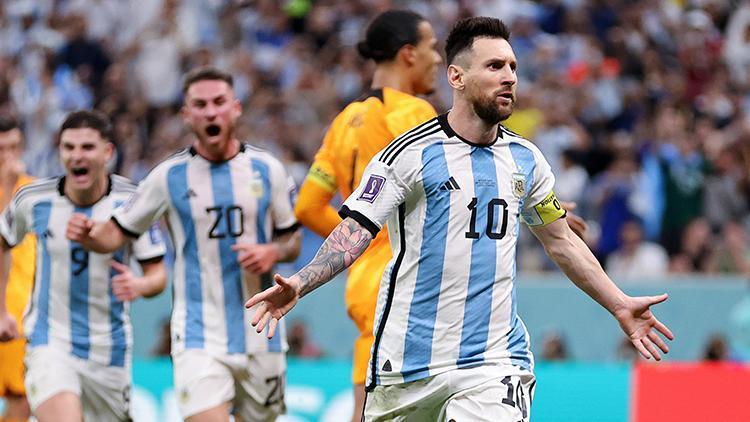 2022 Dünya Kupası | Arjantin, Hollandayı seri penaltı atışlarında devirdi (Wout Weghorsttan tarihi goller)