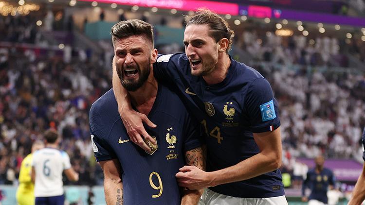 Fransa, Dünya Kupasında yarı finalde İngiltere 2 golle veda etti