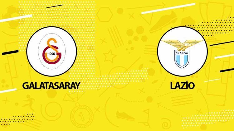 Galatasaray Lazio maçı ne zaman, saat kaçta, hangi kanalda Hazırlık maçı yayın bilgisi