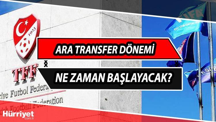Ara transfer dönemi ne zaman başlıyor 2022-2023 TFF ara transfer dönemi tarihi