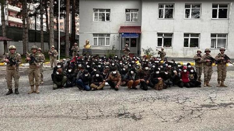Bitliste 130 kaçak göçmen yakalandı; organizatörler gözaltında