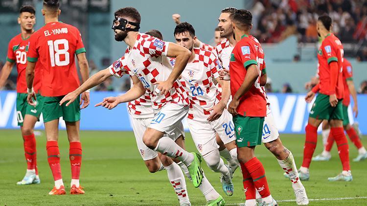 Son Dakika: 2022 FIFA Dünya Kupası üçüncüsü Hırvatistan Fas 2 golle kaybetti