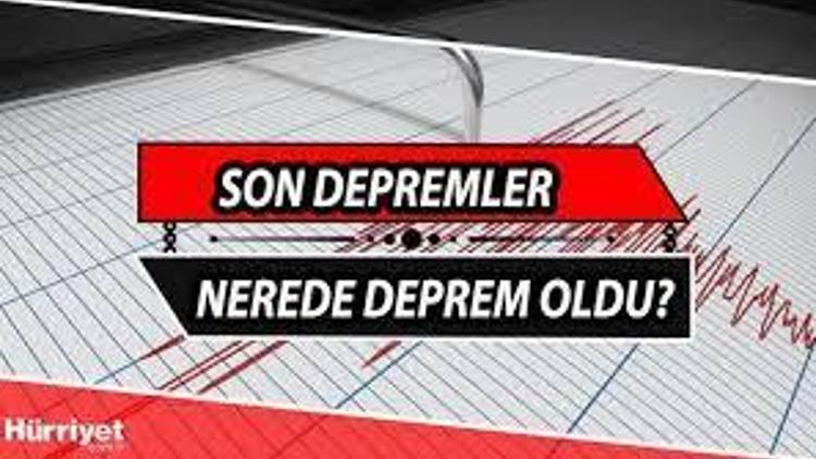 En son ne zaman ve nerede deprem oldu Kandilli 18 Aralık son dakika depremler listesi