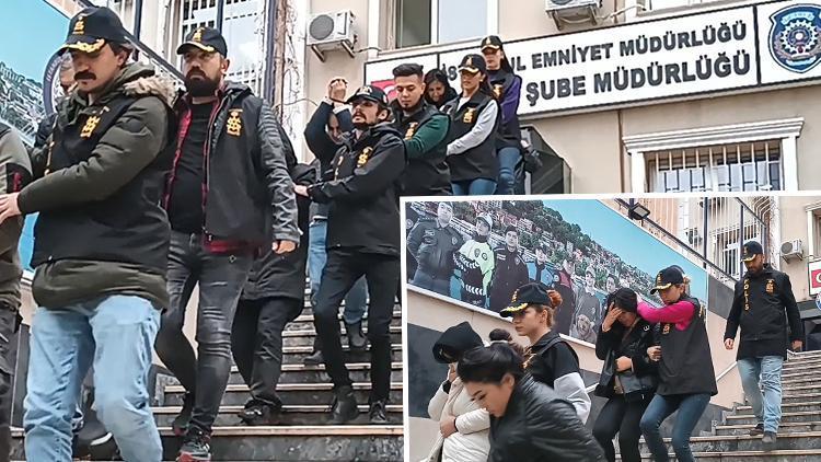 İstanbulda fuhuş operasyonu 12 adrese baskın