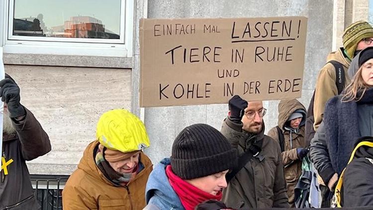 -5 derecede kömür madeni protestosu