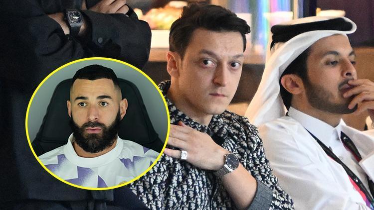 Arjantin - Fransa finalinden sonra Mesut Özilin yaptığı Karim Benzema paylaşımı geceye damga vurdu