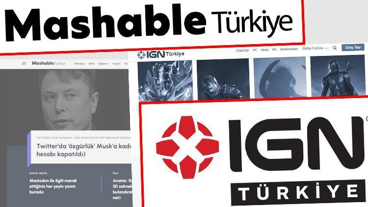 IGN ve Mashable, Türkiye’ye Merhaba dedi