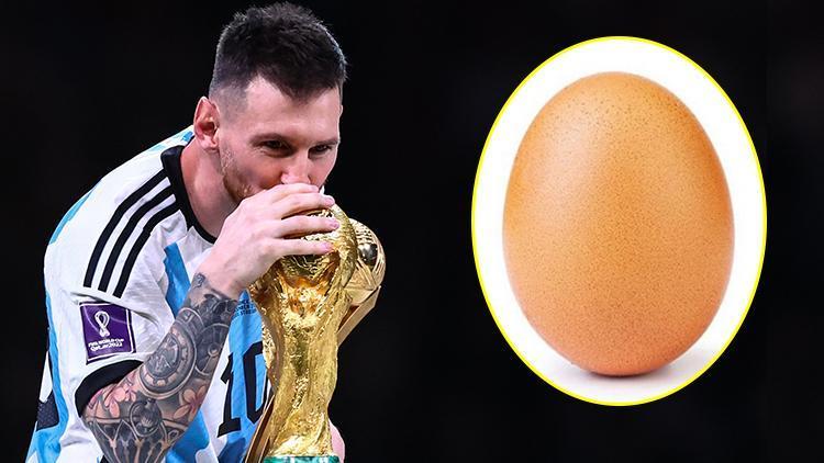 Lionel Messi Instagramda dünya rekoru kırdı Meşhur yumurta paylaşımını geçti...