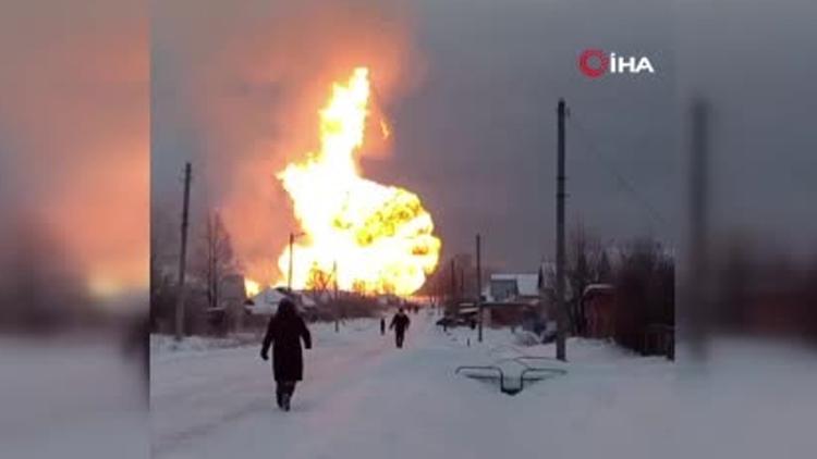 Rusyada doğal gaz boru hattında patlama: 3 ölü, 1 yaralı