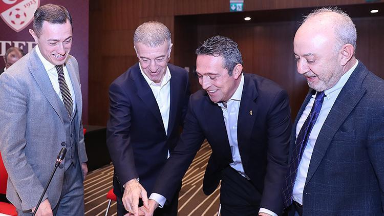 Fenerbahçe Başkanı Ali Koç ile Trabzonspor Başkanı Ahmet Ağaoğlu, Halil Umut Meleri birlikte atadı