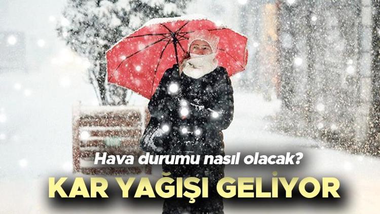 KAR YAĞIŞI GELİYOR: Meteoroloji il il son dakika hava durumu tahminlerini yayınladı Bugün (25 Aralık Pazar) hava nasıl olacak, yağmur var mı