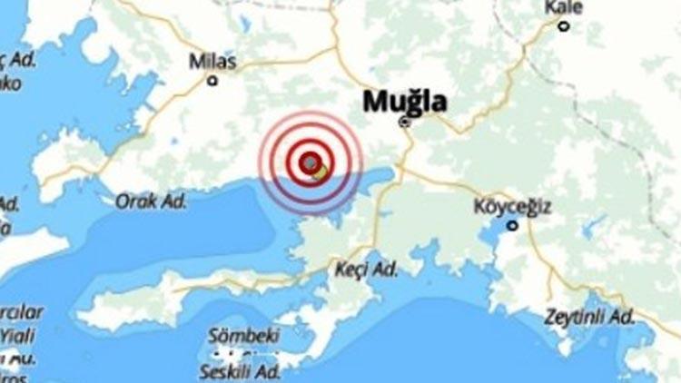 Muğla’da 3.1 büyüklüğünde deprem