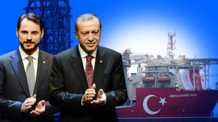 Karadenizden yeni doğal gaz müjdesi Dev keşifte Berat Albayrak imzası
