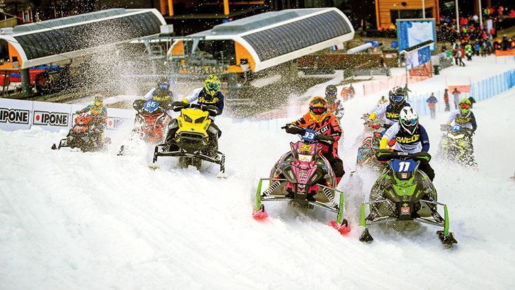 Dünya Kar Motosikleti Şampiyonası Erciyes’te yapılacak