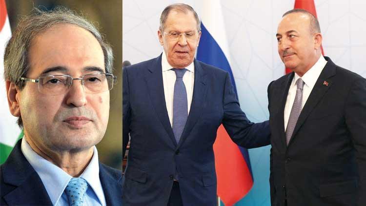 Şam’la 2. aşama dışişleri zirvesi: Çavuşoğlu-Lavrov-Mikdad görüşecek