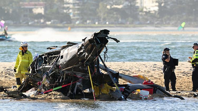 Avustralyada 2 helikopter çarpıştı: 4 ölü, 8 yaralı