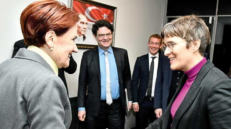 Akşener Alman Bakan’la görüştü