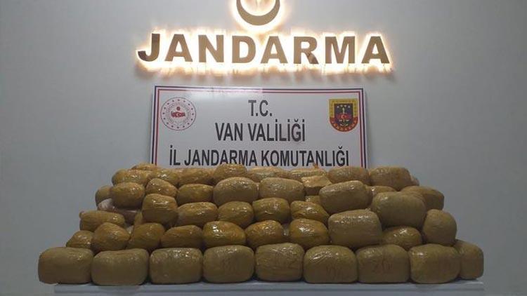 Vanda 216 kilo uyuşturucu ele geçirildi