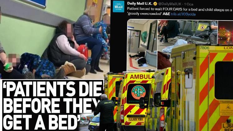 İlaç yok, insanlar ambulans beklerken ölüyor... İngilterede sağlık sistemi çöktü: Durumunuz ölümcül değilse gelmeyin