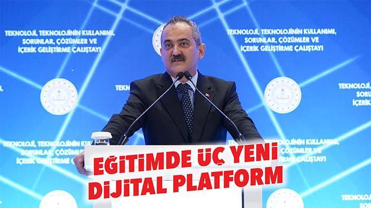 Eğitimde üç yeni dijital platform