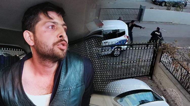 Antalyada polisi bıçaklayan şüpheli tutuklandı