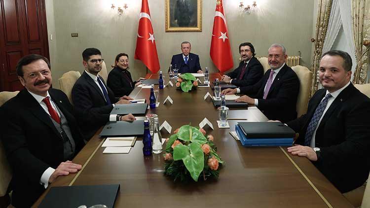 Türkiye Varlık Fonu AŞ Yönetim Kurulu, Cumhurbaşkanı Erdoğan başkanlığında toplandı