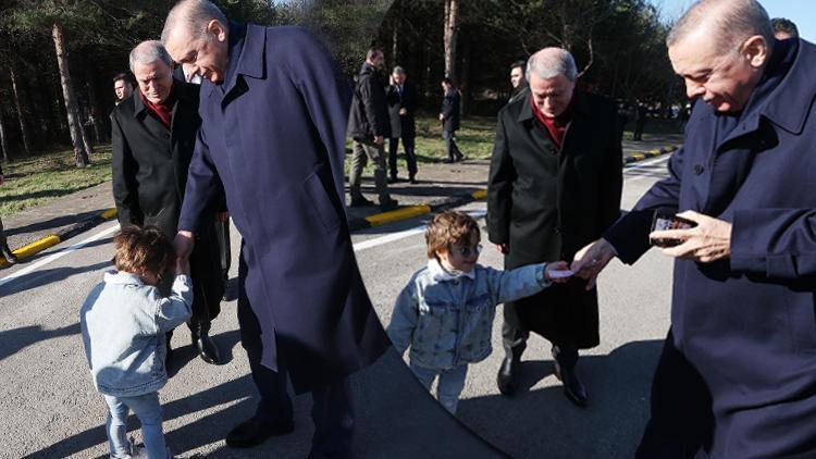 Cumhurbaşkanı Erdoğan’dan minik Zayn’a harçlık
