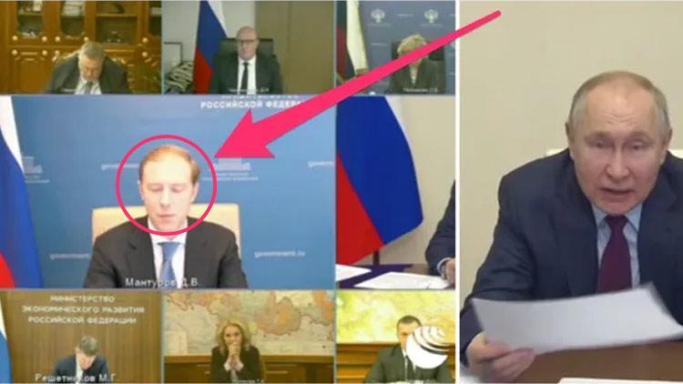 Putin resmen küplere bindi... Başbakan yardımcısını herkesin önünde azarladı: Neden aptalı oynuyorsun