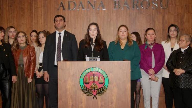 Adana Barosu Kadın Hakları Merkezi: 2022 yılında 393 kadın öldürüldü